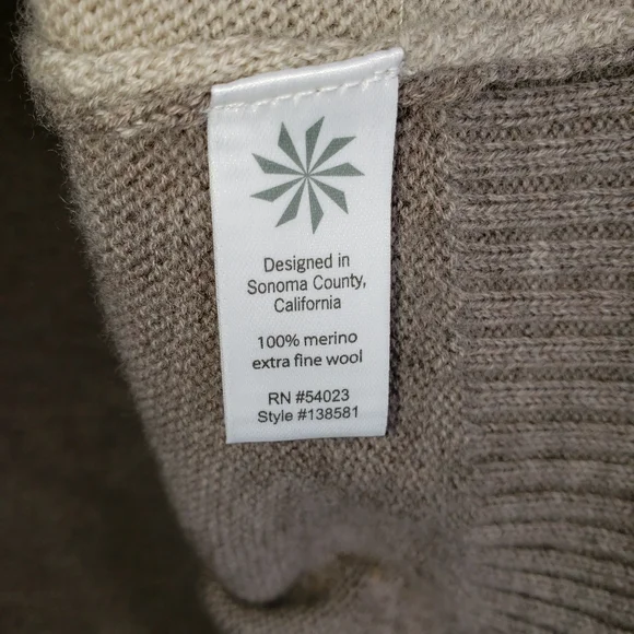 Athleta Brindle 100% Merino Wool Sweater Size XS - Picture 6 of 8